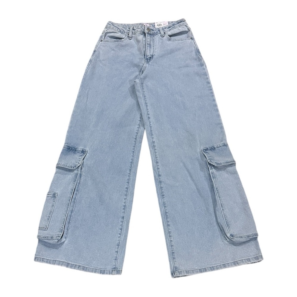 Cargo Wide Leg Jeans